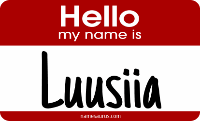 Hello my name is Luusiia png download