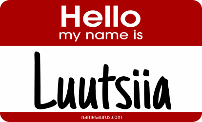 Hello my name is Luutsiia png download