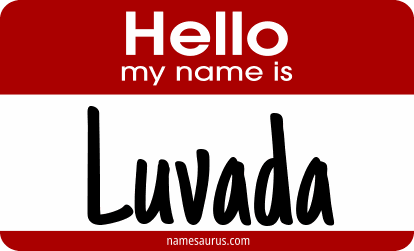 Hello my name is Luvada png download
