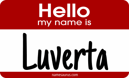 Hello my name is Luverta png download