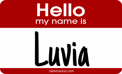 Hello my name is Luvia png download