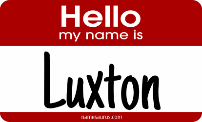 Hello my name is Luxton png download