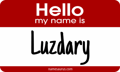 Hello my name is Luzdary png download