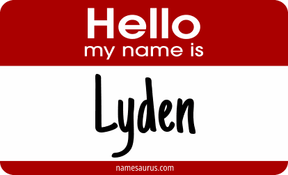 Hello my name is Lyden png download