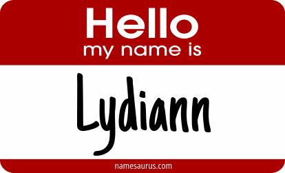 Hello my name is Lydiann png download