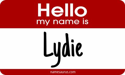 Hello my name is Lydie png download