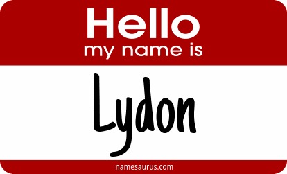Hello my name is Lydon png download