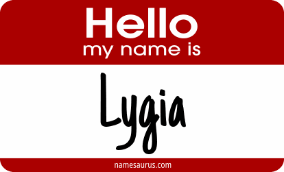 Hello my name is Lygia png download