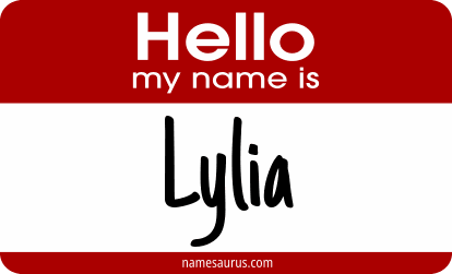 Hello my name is Lylia png download