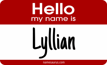 Hello my name is Lyllian png download