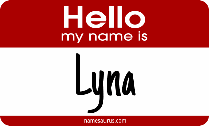 Hello my name is Lyna png download