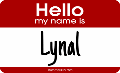 Hello my name is Lynal png download