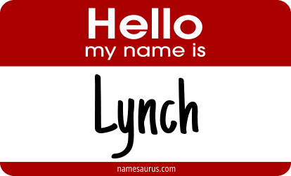 Hello my name is Lynch png download