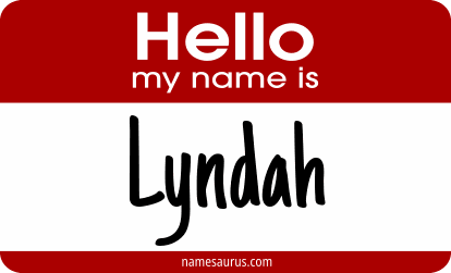 Hello my name is Lyndah png download