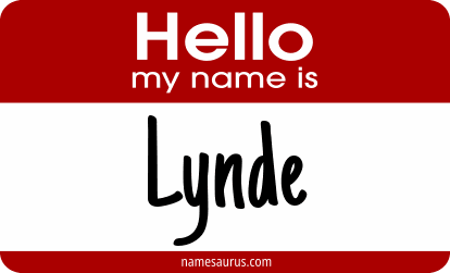 Hello my name is Lynde png download