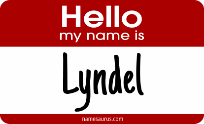 Hello my name is Lyndel png download