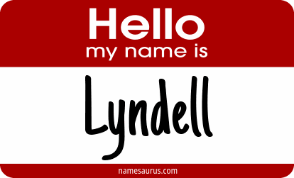 Hello my name is Lyndell png download