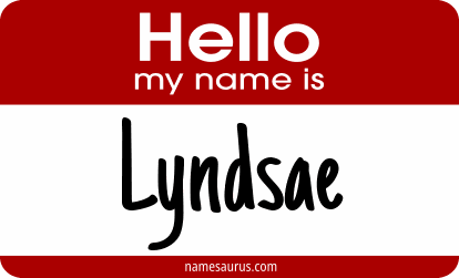 Hello my name is Lyndsae png download