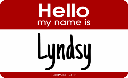 Hello my name is Lyndsy png download