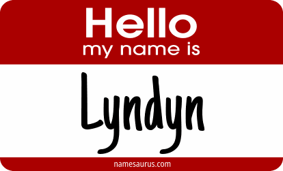 Hello my name is Lyndyn png download