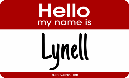 Hello my name is Lynell png download