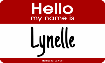 Hello my name is Lynelle png download