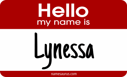 Hello my name is Lynessa png download