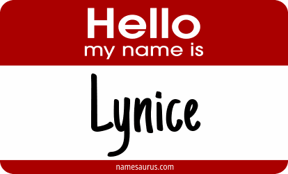 Hello my name is Lynice png download