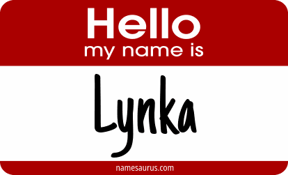 Hello my name is Lynka png download