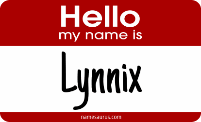 Hello my name is Lynnix png download