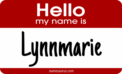 Hello my name is Lynnmarie png download