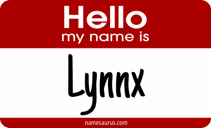 Hello my name is Lynnx png download
