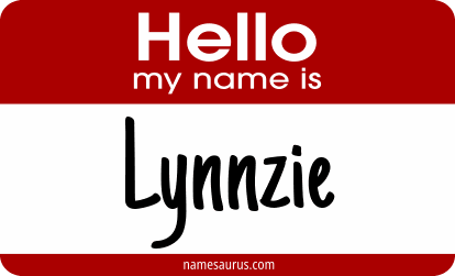 Hello my name is Lynnzie png download