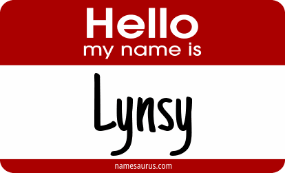Hello my name is Lynsy png download