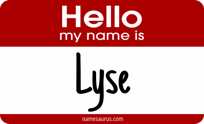 Hello my name is Lyse png download