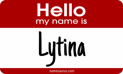 Hello my name is Lytina png download