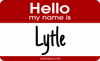 Hello my name is Lytle png download