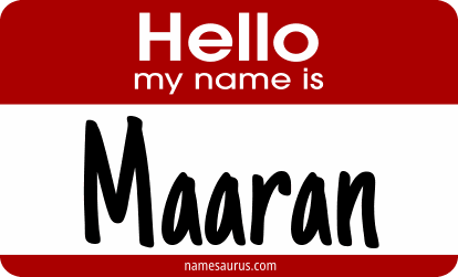 Hello my name is Maaran png download