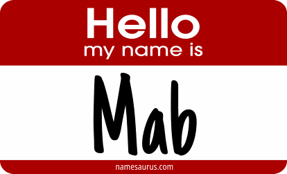 Hello my name is Mab png download