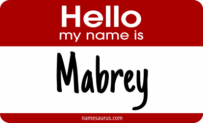 Hello my name is Mabrey png download