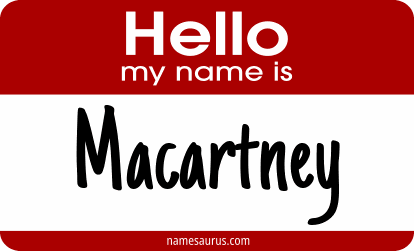 Hello my name is Macartney png download