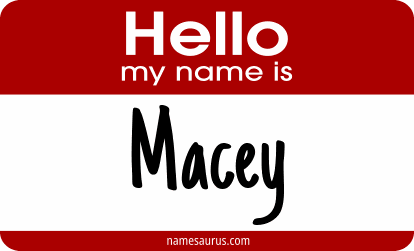 Hello my name is Macey png download