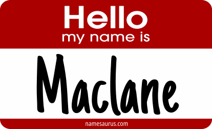 Hello my name is Maclane png download