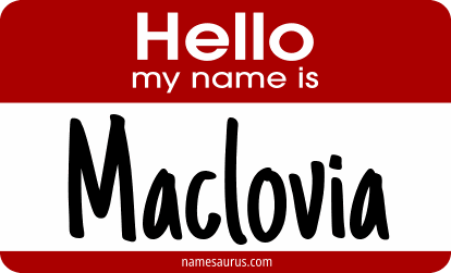 Hello my name is Maclovia png download