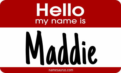 Hello my name is Maddie png download