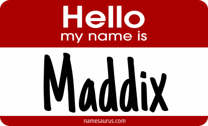 Hello my name is Maddix png download