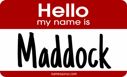 Hello my name is Maddock png download