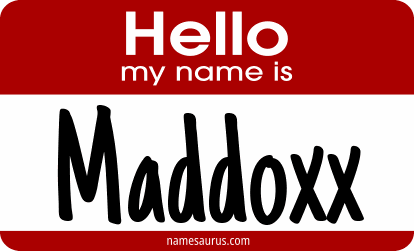 Hello my name is Maddoxx png download