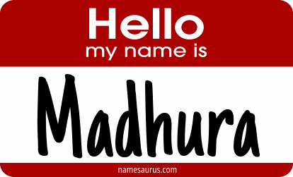 Hello my name is Madhura png download