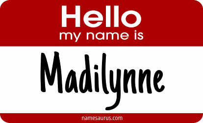 Hello my name is Madilynne png download